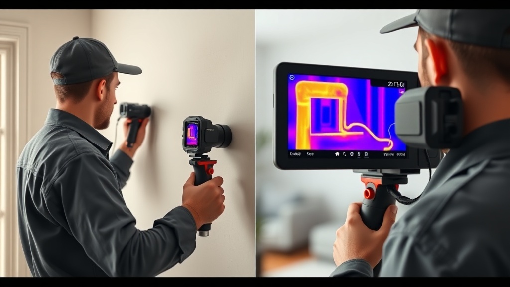 יתרונות מצלמה טרמית באיתור נזילות