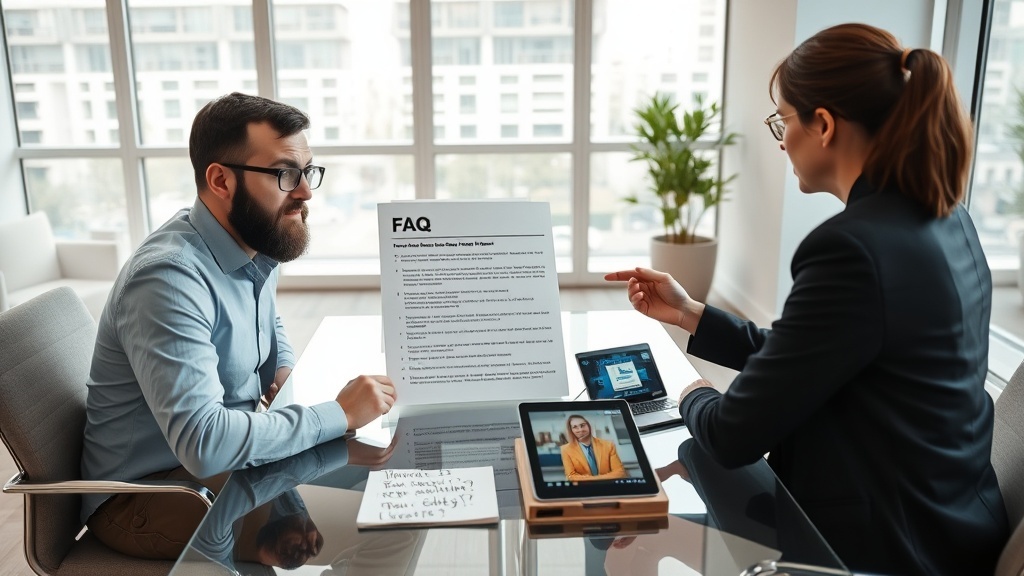 שאלות נפוצות על סרטון תדמית לעסק